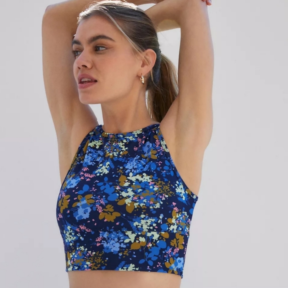 Anthropologie | Yoga Set: High-Rise Leggings & Bra - Picture 2 of 7